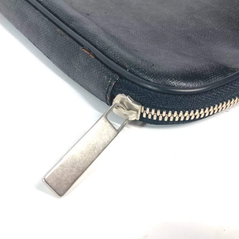 Dior logo Trotter clutch bag bag Pouch PVC Blac - Picture 14 of 15